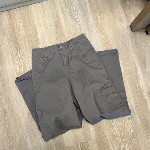 Edikted Gray Cargo Pants